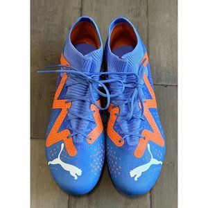Size 7 Men’s 8.5 Women’s Puma Future Match FG AG Soccer Cleats Blue 107180-01